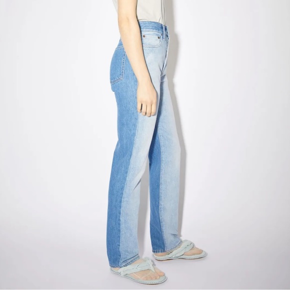 Acne Studios Two-tone Jeans Repurposed Line Season 4 - Picture 5 of 9